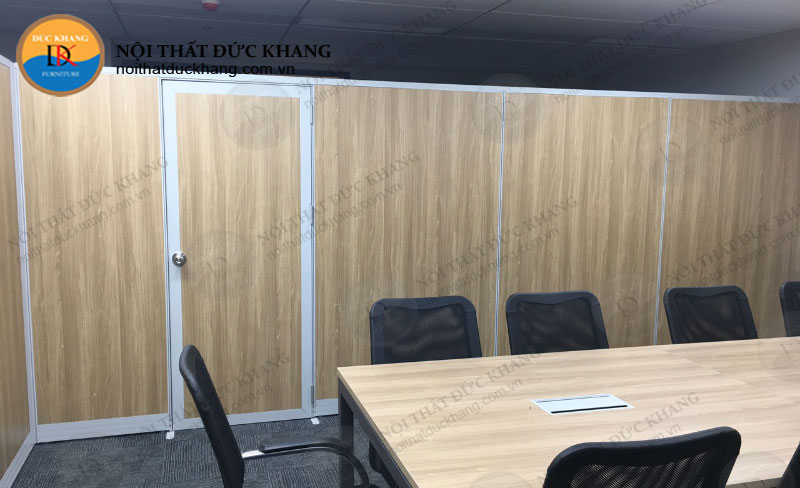 Thi công vách ngăn văn phòng tại công ty Conico