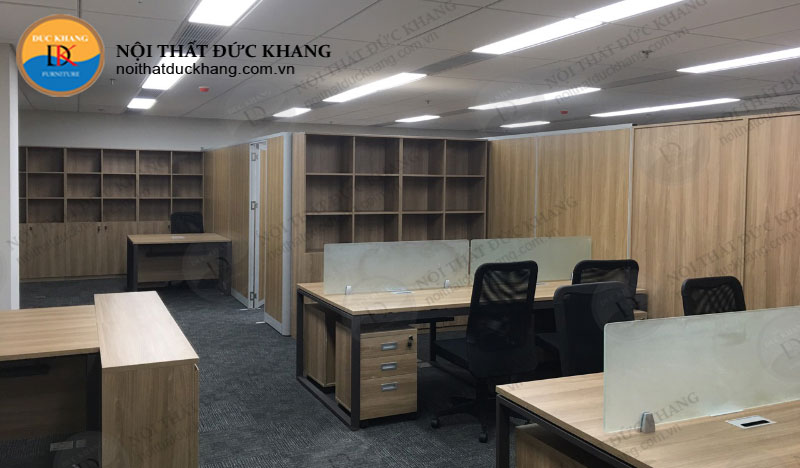Thi công vách ngăn văn phòng tại công ty Conico