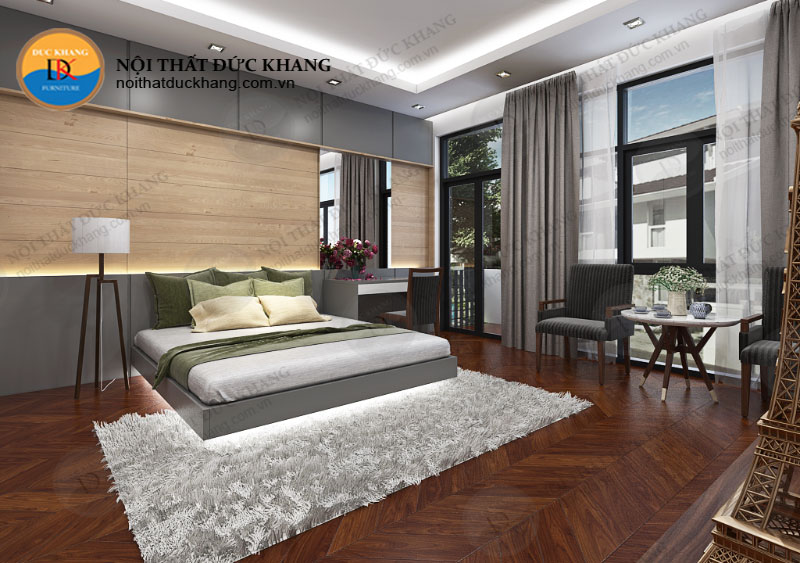 Mẫu thiết kế nội thất nhà liền kề hiện đại