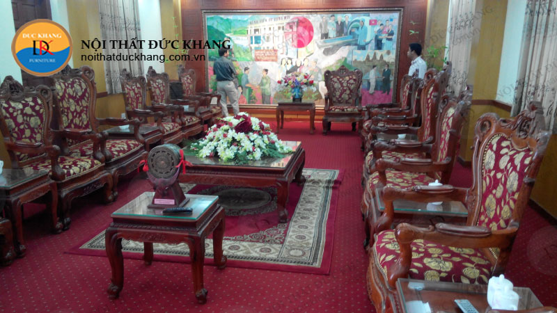 Thi công nội thất phòng khánh tiết bệnh viện Hy Vọng