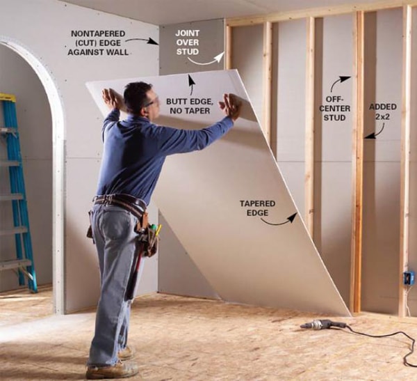 Vách thạch cao dễ dàng thi công