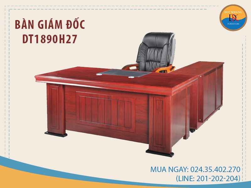 Bàn giám đốc Hòa Phát DT1890H27