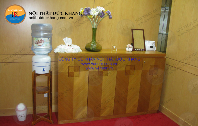 Thi công bàn ghế phòng giám đốc công ty TMS