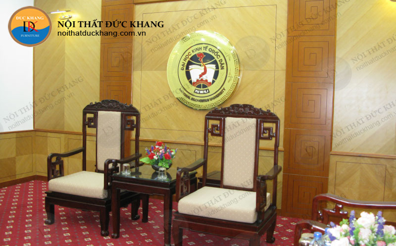 Thi công nội thất phòng khánh tiết trường đại học Kinh tế Quốc dân