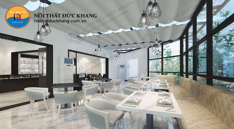 Thi công nội thất showroom công ty kim cương GIA