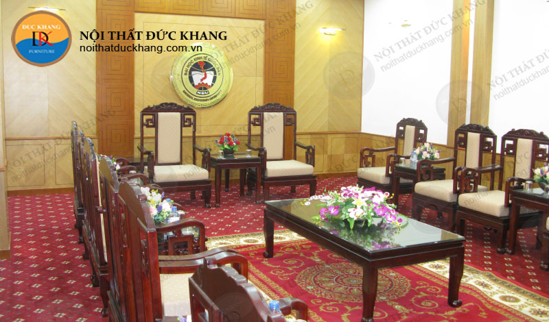 Thi công nội thất phòng khánh tiết trường đại học Kinh tế Quốc dân