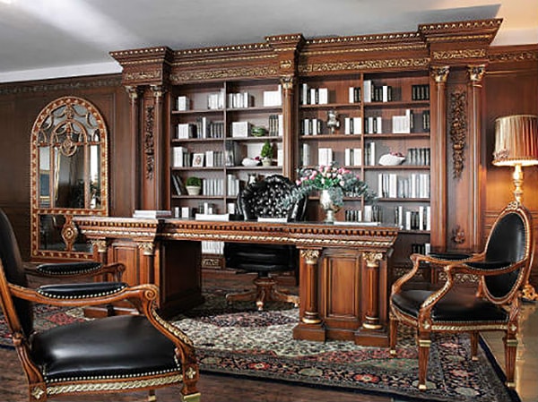 5 mẫu bàn làm việc sang trọng mang phong cách châu Âu