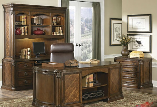 5 mẫu bàn làm việc sang trọng mang phong cách châu Âu