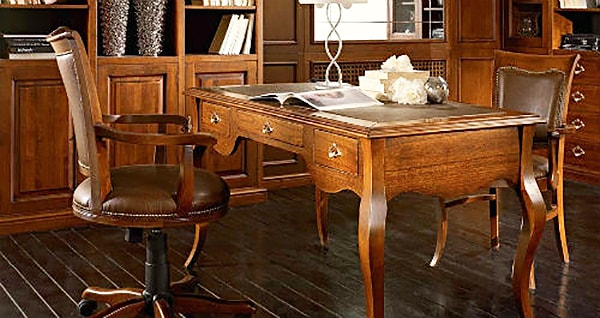 5 mẫu bàn làm việc sang trọng mang phong cách châu Âu