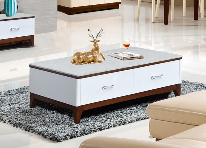 Bàn sofa Hòa Phát BSF17 khung gỗ