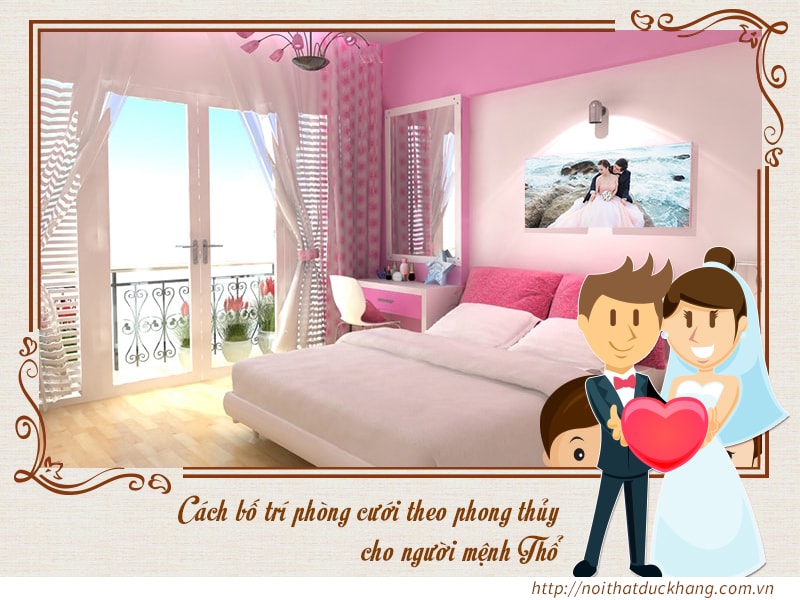 Màu sắc phòng cưới theo phong thủy tốt cho người mệnh Thổ Màu sắc phòng cưới theo phong thủy tốt cho người mệnh Thổ