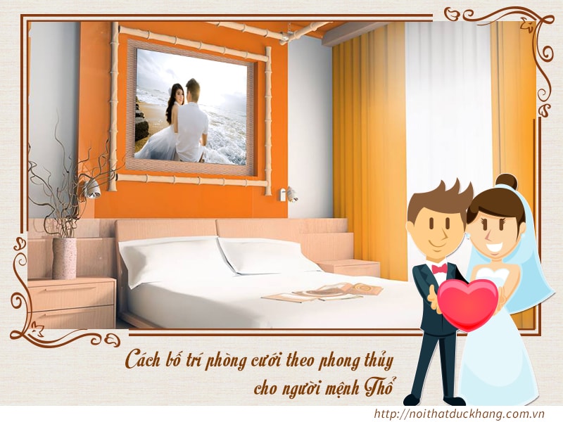 Màu sắc phòng cưới theo phong thủy tốt cho người mệnh Thổ Màu sắc phòng cưới theo phong thủy tốt cho người mệnh Thổ