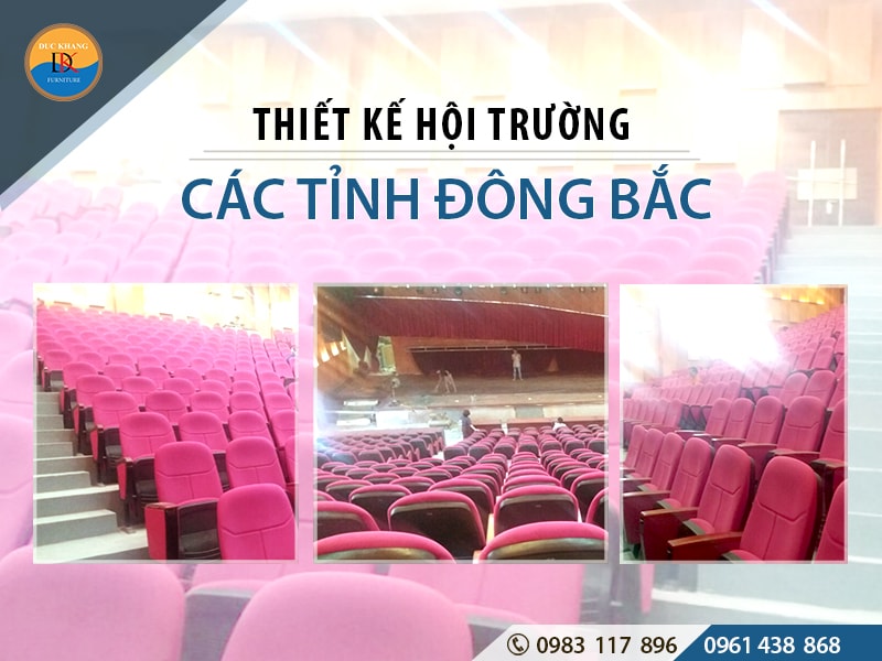 Dự án thiết kế hội trường chất lượng tại Đức Khang 2