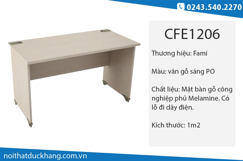 Bàn làm việc Fami CFE1206