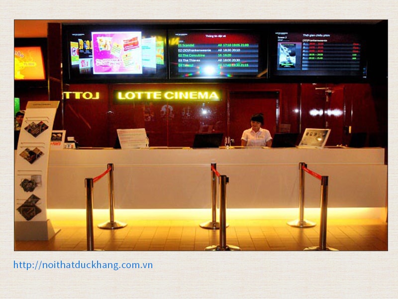 Rạp Lotte Cinema Nha Trang thuộc hệ thống rạp chiếu Lotte Cinema của Hàn Quốc