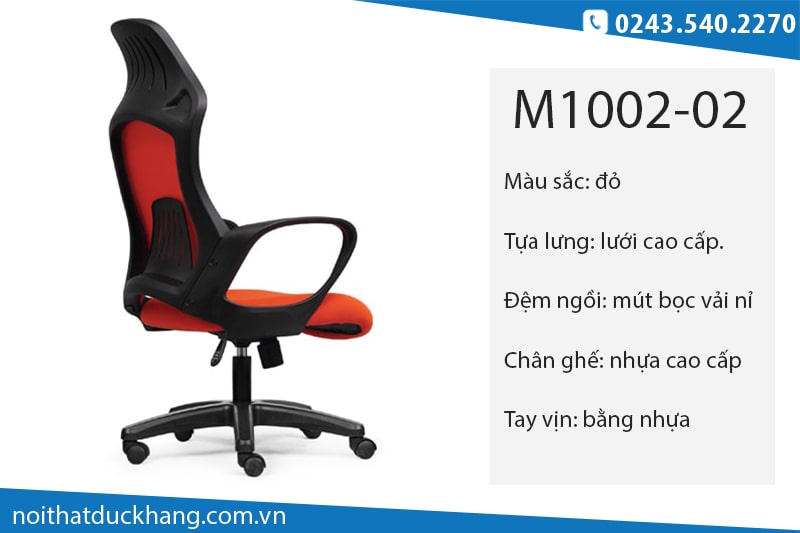 Ghế giám đốc M1002-02 cho mệnh Hỏa