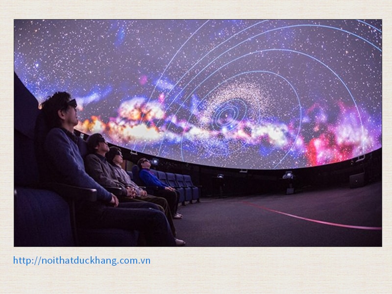 Rạp phim mái vòm Planetarium được thiết kế lấy người xem làm tâm điểm