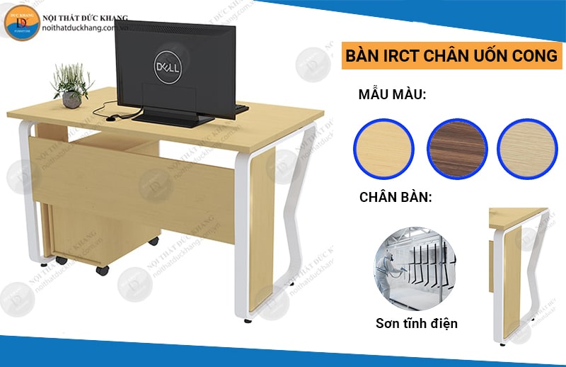 Bàn IRCT chân uốn cong