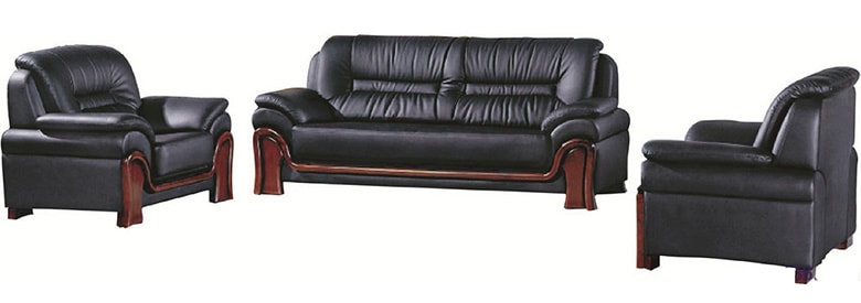 Bộ sofa bọc da cao cấp Hòa Phát SF03