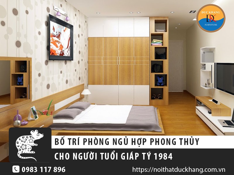 Bố trí phòng ngủ cho gia chủ tuổi Giáp Tý 1984