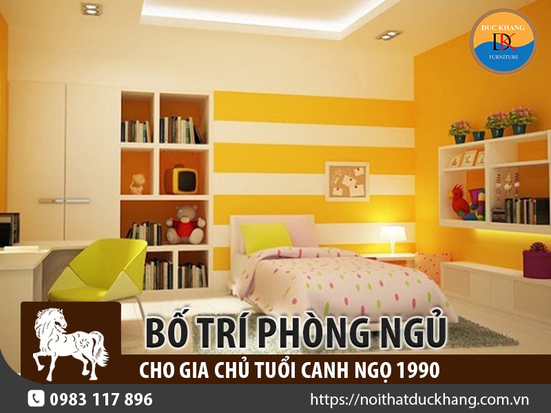 Bố trí phòng ngủ cho gia chủ tuổi Canh Ngọ 1990