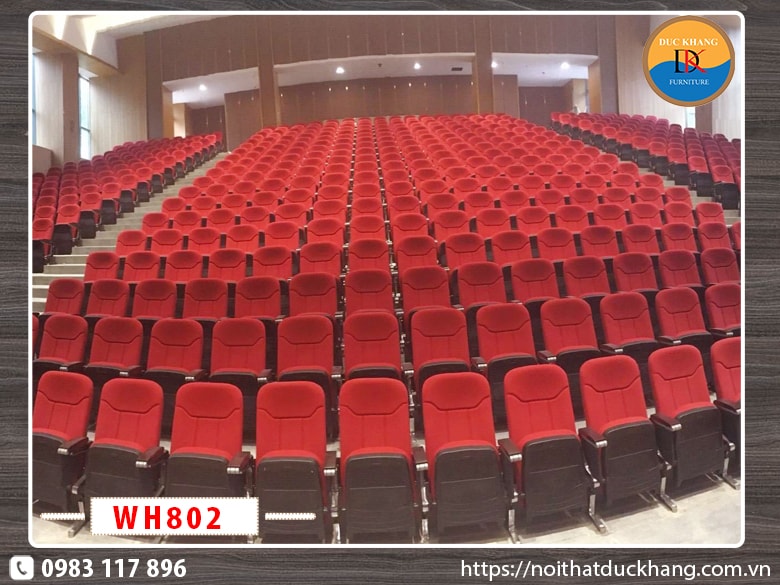 ghế hội trường nhập khẩu WH802 của nội thất Đức Khang