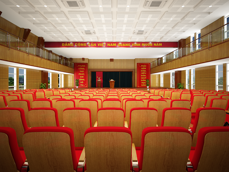 Thiết kế hội trường HV Tòa án sang trọng, hiện đại Thiết kế hội trường HV Tòa án sang trọng, hiện đại