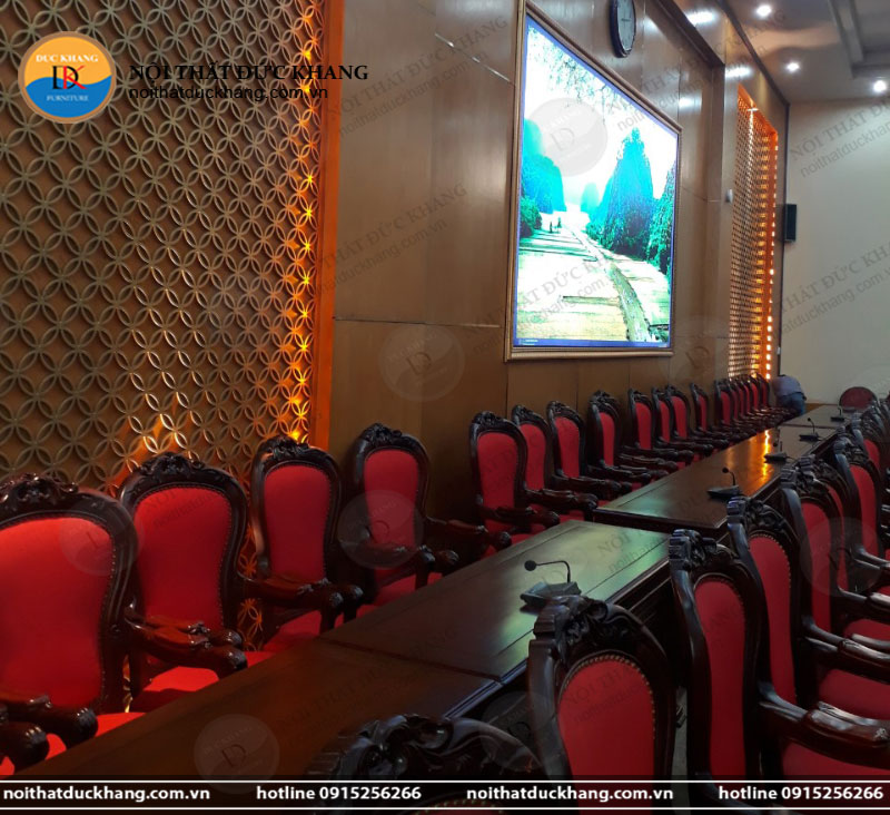 Thi công phòng họp Ninh Bình đẹp,hiện đại, chất lượng