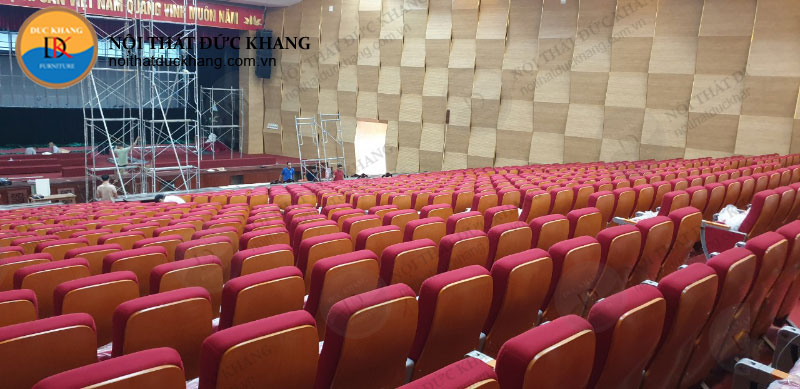 Thi công tiêu âm hội trường Hải Phòng