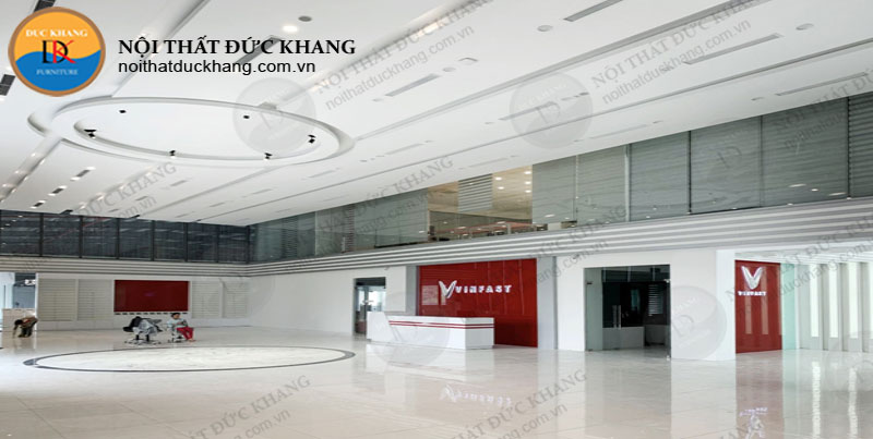 Thiết kế showroom Vinfast Thạch Thất, showroom 3S lớn nhất Việt Nam của tập đoàn Vingroup.