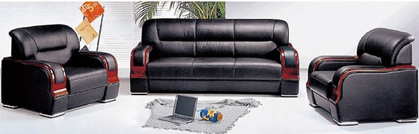 Sofa da, gồm 2 ghế đơn, 1 ghế đôi