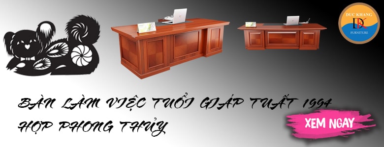 những mẫu bàn giám đốc hợp tuổi Giáp Tuất 1994