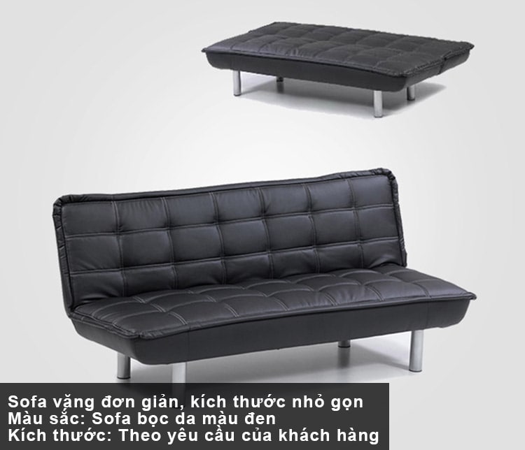 Sofa văng đơn giản, kích thước nhỏ gọn cho tuổi Canh Thân 1980