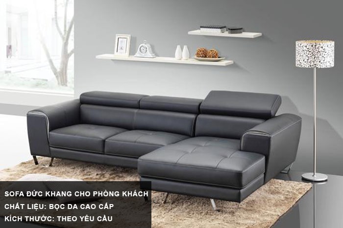 Những mẫu sofa màu đen hợp phong thủy cho tuổi Nhâm Tuất 1982