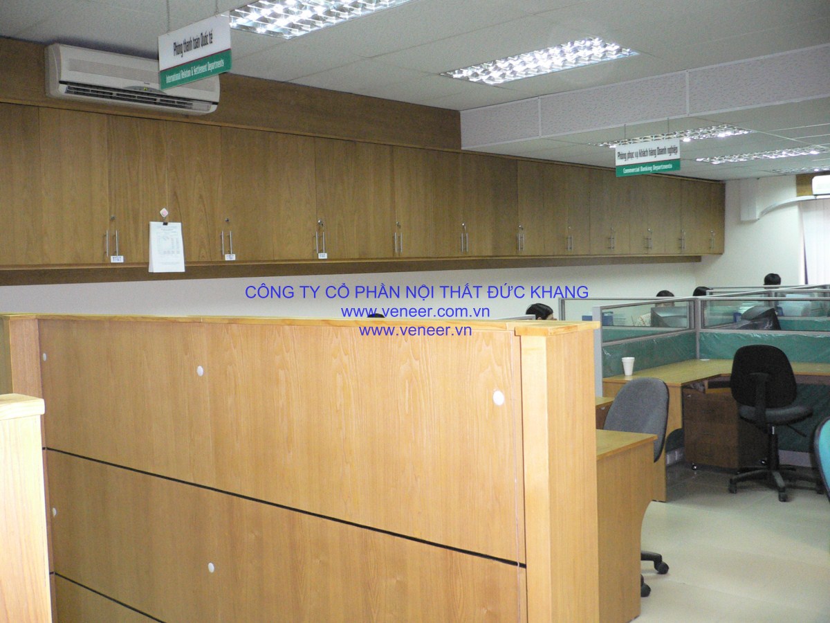 Khu vực phòng làm việc ngân hàng VPBank