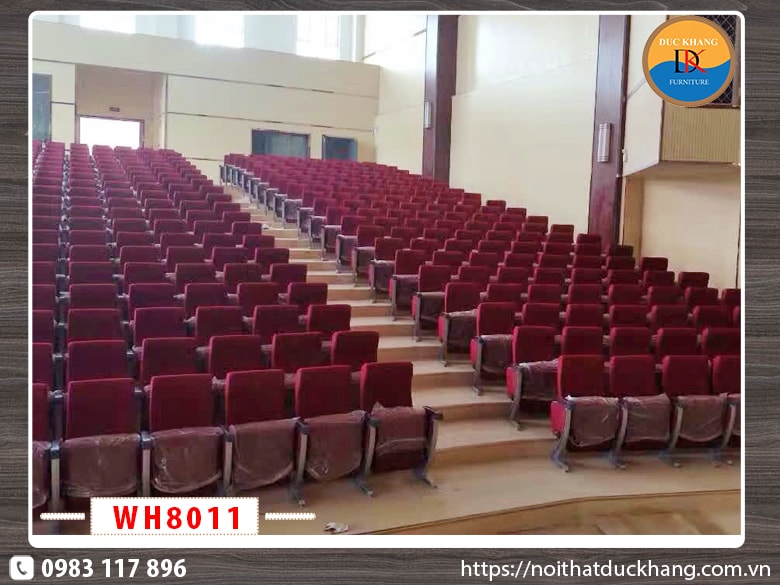 Ghế hội trường nhập khẩu WH8011 hiện đại, tiện nghi