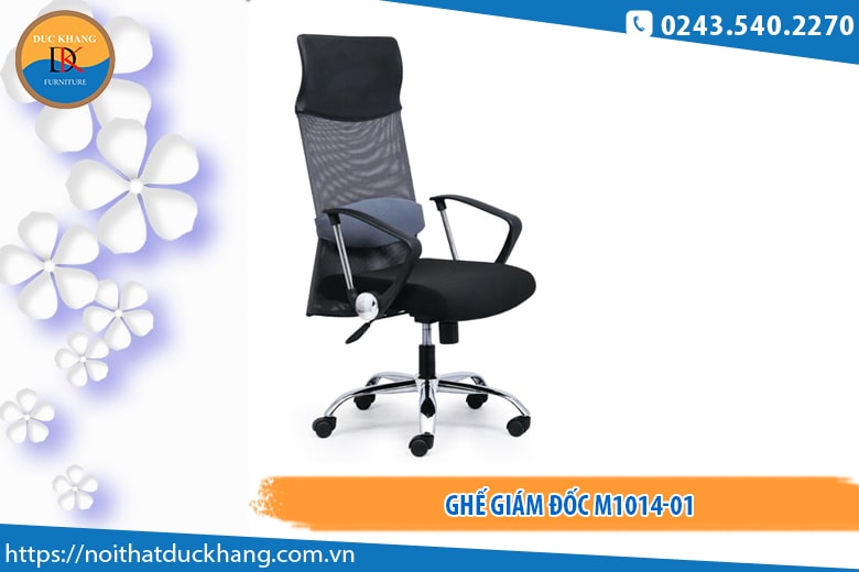 Ghế Đức Khang M1014-01 lưng lưới thoáng mát