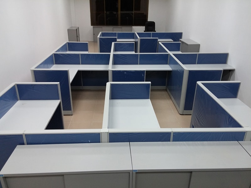 Mẫu vách ngăn văn phòng nỉ Mẫu vách ngăn văn phòng nỉ