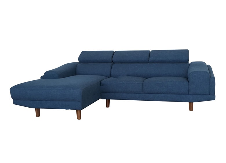 Bộ sofa nỉ Hòa Phát SF47 màu xanh bắt mắt