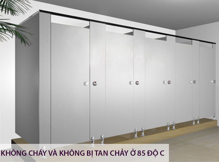 Không cháy và không bị tan chảy ở 85 độ C