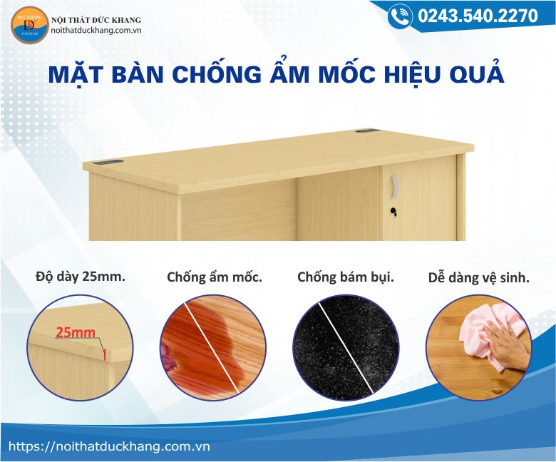 Nhiều ưu điểm vượt trội về chất liệu