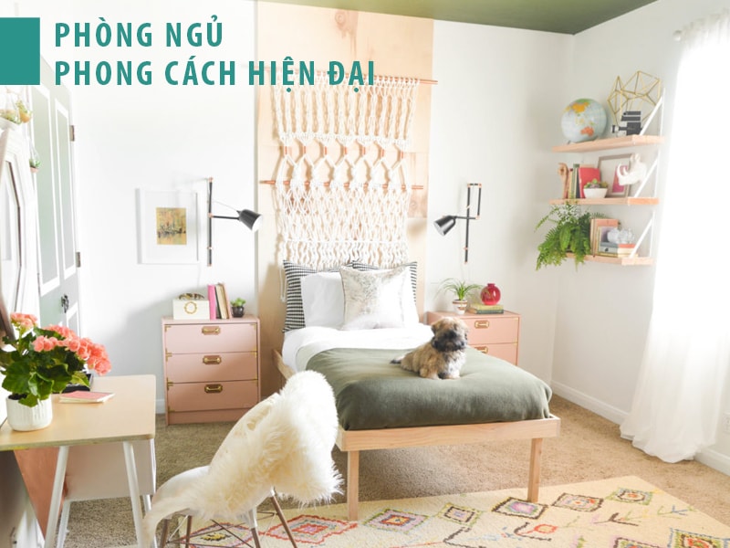 Màu sắc phòng ngủ mang phong cách lãng mạn, ngọt ngào cho thiếu nữ tuổi 16