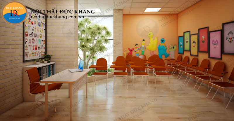 Thiết kế phòng học IIG Việt Nam hiện đại, sáng tạo