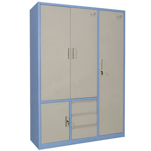 Tủ sắt đựng quần áo Hòa Phát TU15B3C4NK3