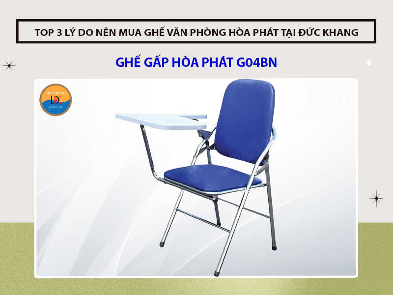 Ghế gấp Hòa Phát G04BN