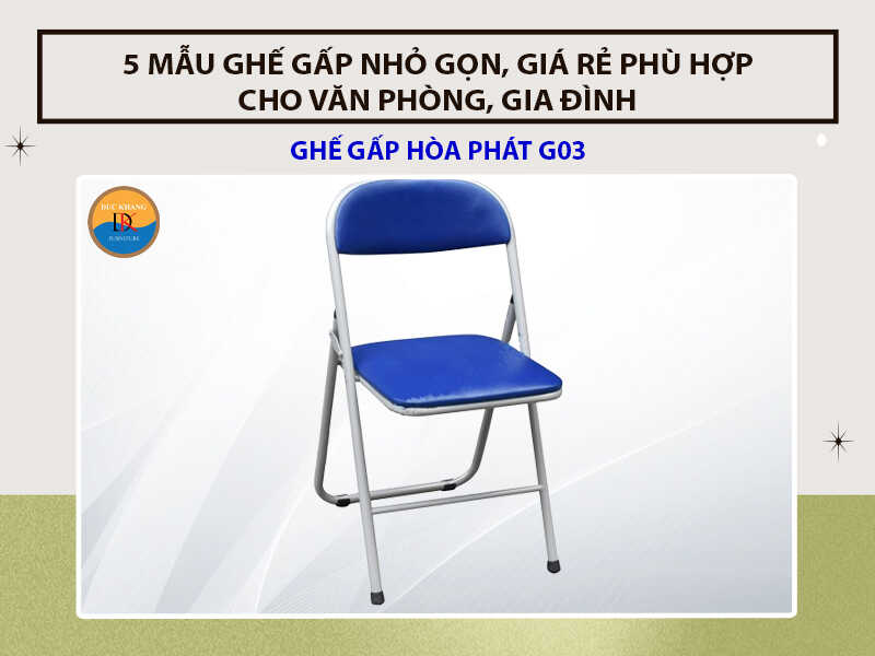 Ghế gấp Hòa Phát G03