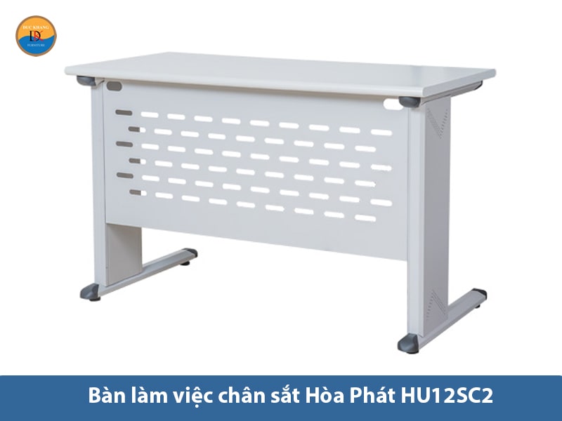 Bàn làm việc chân sắt Hòa Phát HU12SC2