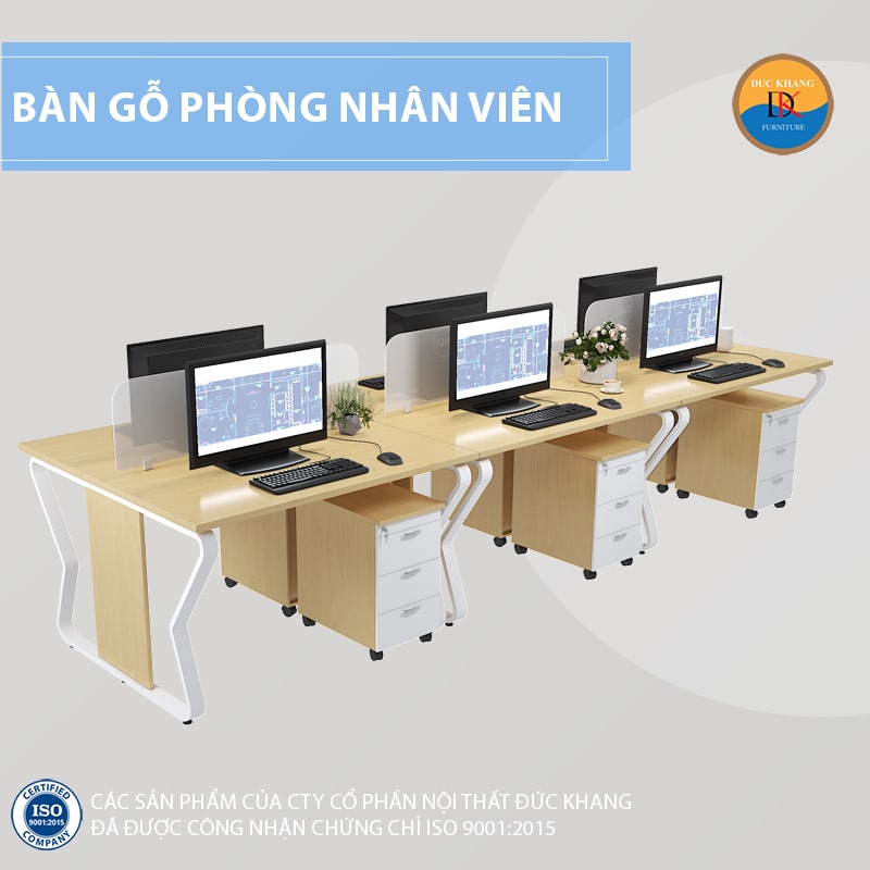 Tại sao bàn làm việc gỗ công nghiệp luôn được ưa chuộng?