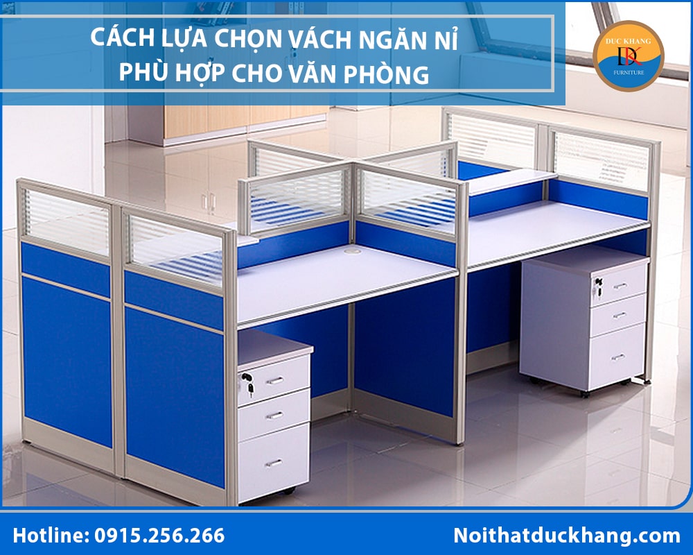 Cách lựa chọn vách ngăn nỉ phù hợp cho văn phòng hiện đại Cách lựa chọn vách ngăn nỉ phù hợp cho văn phòng hiện đại
