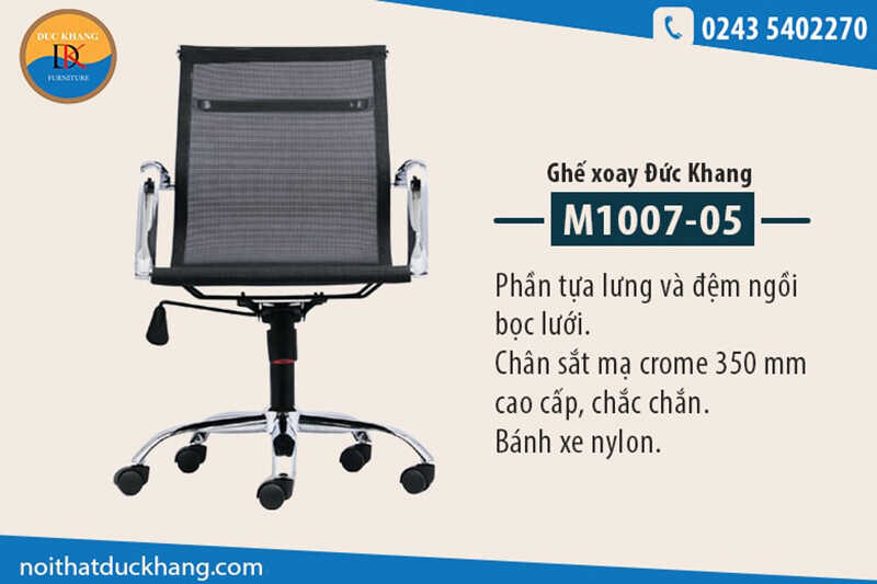 Ghế xoay Đức Khang M1007-05